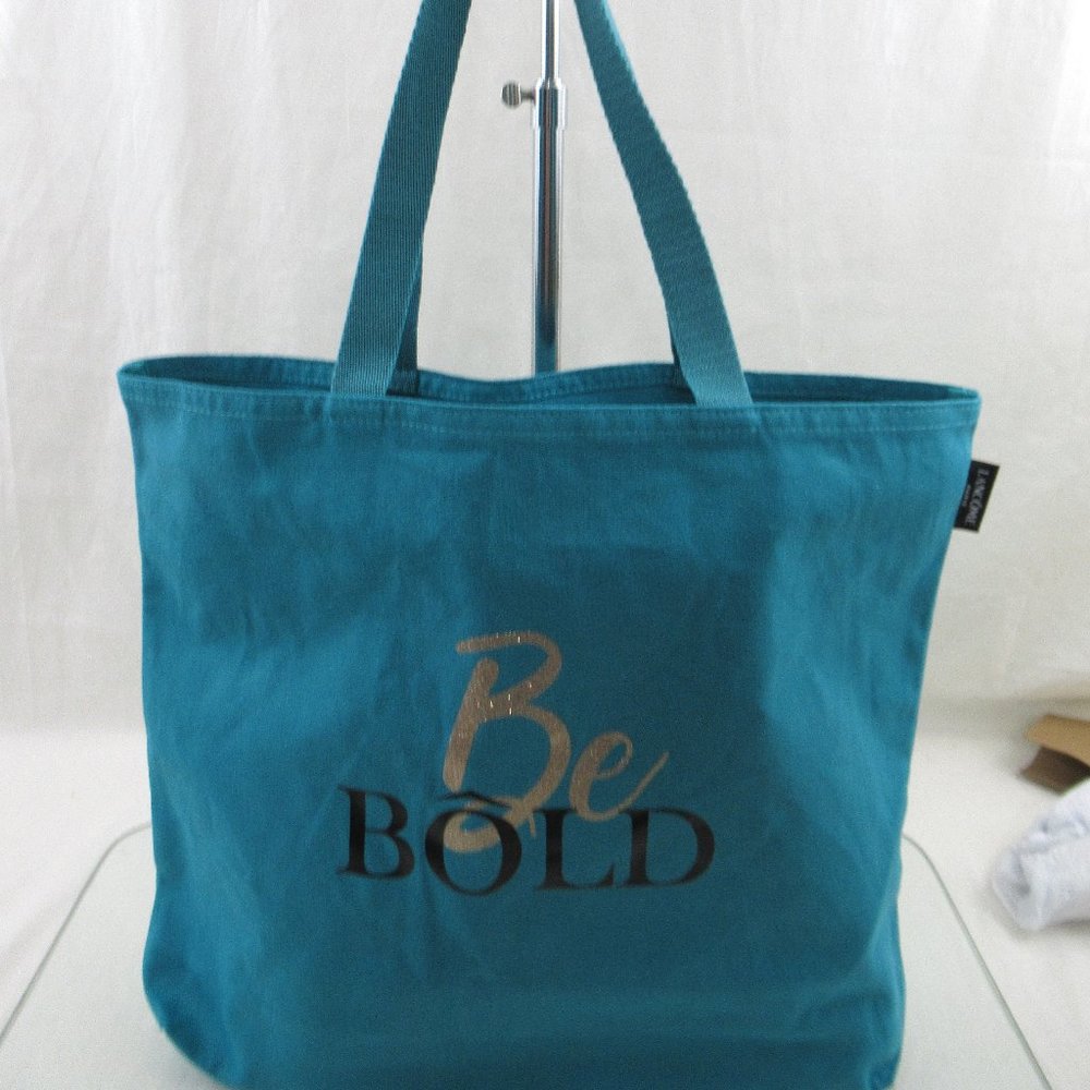 Lancome Teal Be Bold Tote Bag